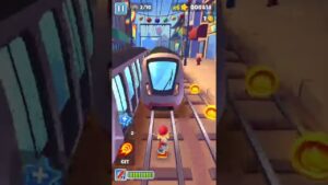 Subway surfers mas em linha reta.. ⬆️⬆️ #subwaysurfers #shorts