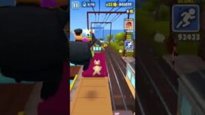 Subway surfers no coin challenge but I can’t go in the right lane