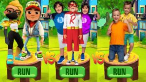 Tag with Ryan vs Subway Surfers World Tour San Francisco vs Vlad and Niki Run - All Characters