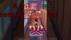 Tentando fazer a burla do Subway surfers