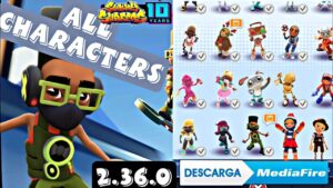 Todos los personajes de Subway Surfers 2.36.0  | link directo/ Android
