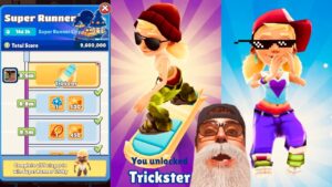 Unlocking Trickster Board on Subway Surfers!