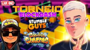 🔴 2v2 c/ meu pato @Chaves Games + SUBWAY SURFERS! ⚔️ STUMBLE GUYS AO VIVO ‹ KHORTEX ›