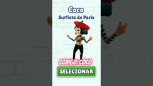 5 CODIGOS DE PERSONAGENS DO SUBWAY SURFERS PART 3