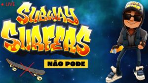 BATENDO RECORD NO SUBWAY SURFERS AO VIVO!, NÃO PODE REVIVER, NO COIN!