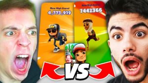 CLASHGAMES vs CUTTER ALI in SUBWAY SURFERS! Wer schafft einen höheren Highscore? 😲