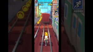 Das Video endet, wenn ich auf einen Zug gehe | Subway Surfers | #shorts