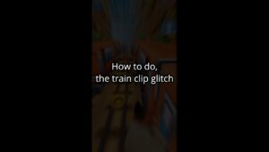 How to do the train clip glitch in Subway Surfers #subwaysurfers #ncs