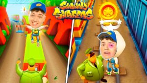 INVADI O MUNDO DO SUBWAY SURFERS NO ROBLOX!!