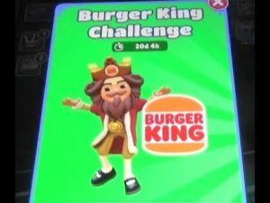 New Subway City, Burger King, Super Runner in Subway Surfers