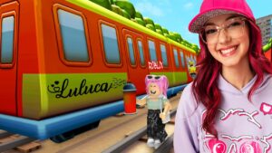 Roblox - UMA CORRIDA MALUCA NO SUBWAY SURFERS ROBLOX | Luluca Games