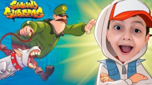 SUBWAY SURFERS MAMÃE VS RODRIGO!! BATALHA QUEM CORRE MAIS?
