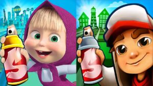 Subway Surfers Iceland 2022 Super Runner Fresh vs Masha Subway Runner Gameplay HD