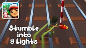Subway Surfers Stumble into 8 light signals in one run Iceland 2022