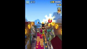 Subway surfers if I get 100coins the video ends