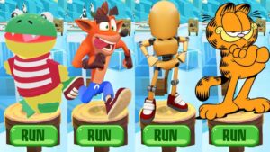 Tag with Ryan vs Garfield Rush vs Subway Surfers World Tour Iceland vs Crash Bandicoot: On the Run