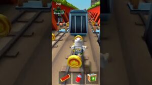jogando subway surfers no Roblox!