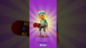 liberei o pessonage Dylan no Subway surf
