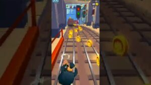 subway surfers security guard chasing challenge #shorts #challenge #dt40gaming #youtubeshorts