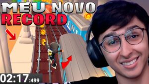 02:17 Min ! BATI MEU RECORD NO COIN no SUBWAY SURFERS !! BURLAS INSANAS no NO COIN !