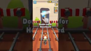 10 years old game playing subway surfers