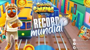 BATENDO RECORD MUNDIAL  NO  SUBWAY SURFERS 2 🎈``RUMO A 400 INSCRITOS´´🎈
