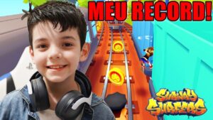 BATI MEU RECORD DE NO COIN no SUBWAY SURFERS PELA PRIMEIRA VEZ - Piero Start Games