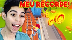 BATI MEU RECORDE DE NO COIN NO SUBWAY SURFERS PELA PRIMEIRA VEZ!