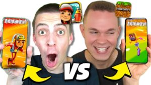 CLASHGAMES vs PAT (NOOB) in SUBWAY SURFERS! Wer schafft einen besseren Highscore? 😱