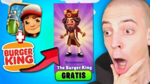 ClashGames GEWINNT GRATIS SKIN in SUBWAY SURFERS CHALLENGE! 😱 *BURGER KING*