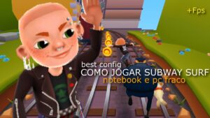 Como baixar e jogar Subway Surfers no NOTEBOOK FRACO E PC  ! melhores configurações emulador