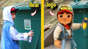 Essa Criança Viciada em Subway Surfers Foi Preso Pichando Muro!