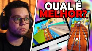 FIZ o NO COIN no CELULAR e NO COMPUTADOR! QUAL É MELHOR para Subway Surfers?