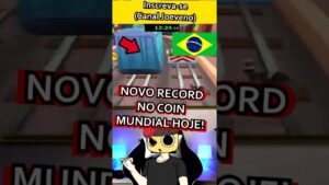 HOJE NOVO RECORD MUNDIAL DE SUBWAY SURFERS NO COIN #Shorts