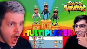 😱 JOGUEI SUBWAY SURFERS MULTIPLAYER! 🔥 c/ @Chaves Games @Dopzy Gamer ‹ KHORTEX ›