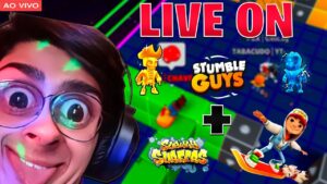 Live do Chavão Segundou !! Subway Surfers e Stumble guys 💫STUMBLE GUYS com Inscritos💫Chaves Games💫