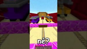 Minecraft, mas é SUBWAY SURFERS