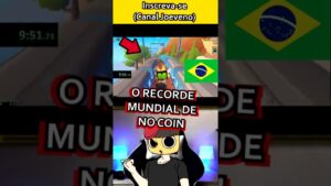 O RECORD MUNDIAL DE SUBWAY SURFERS NO COIN #Shorts