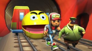 Pacman vs Subway Surfers