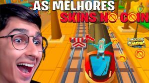 QUAL A MELHOR SKIN PARA FAZER NO COIN NO SUBWAY SURFERS !! SKIN DA MOVIMENTAÇÃO ~CHAVES GAMES~🏄