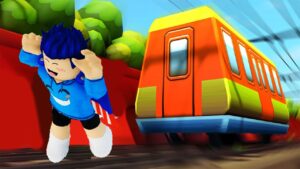 ROBLOXTA SUBWAY SURFERS OYNAMAK  🛹 BEKÇİ BİZİ KOVALADI