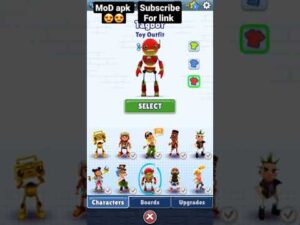 SUBWAY SURFERS MOD 🤩🤩 #shorts #subscribe #modapk #trending