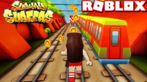 โชว์สกิล หลบรถไฟ SUBWAY SURFERS ฉากสมจริงบนRoblox แบบHard (แมพใหม่)