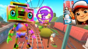 SUBWAY SURFERS SUBWAY CITY 2022 : PRIDEBOT