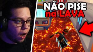 SUBWAY SURFERS mas O CHÃO É LAVA (DESAFIO!)