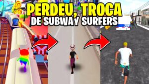 SUBWAY SURFERS mas SE MORRER EU TROCO DE JOGO 😨