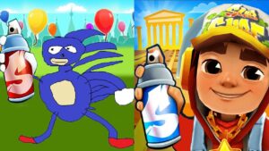 Subway Surfers Greece 2022 Jake Star Outfit vs Go Sanic Goo Gameplay HD