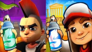 Subway Surfers Greece 2022 Spike vs Subway Surfers Barcelona 2022 Spike Gameplay HD