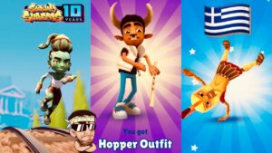 Subway Surfers Greece 2022: Unlocking Nikos' Hopper Outfit