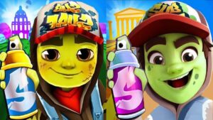 Subway Surfers Greece 2022 Zombie Jake vs Subway Surfers Oxford 2022 Zombie Jake Gameplay HD